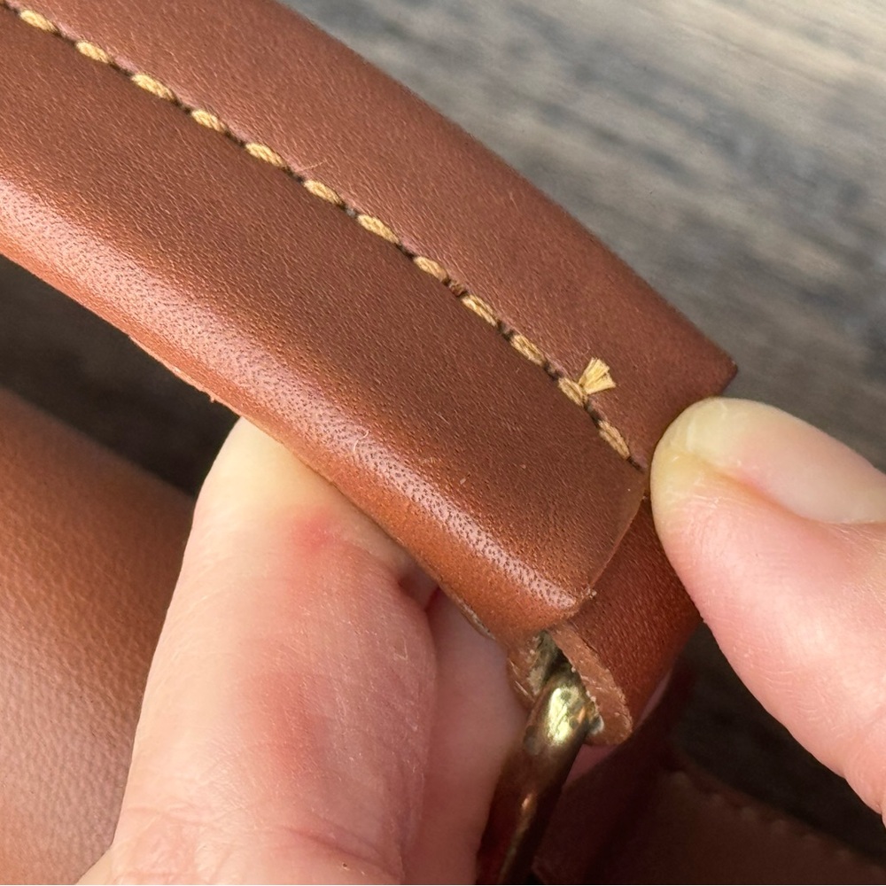 Coach vintage crossbody saddle leather bag - Picture 14 of 16